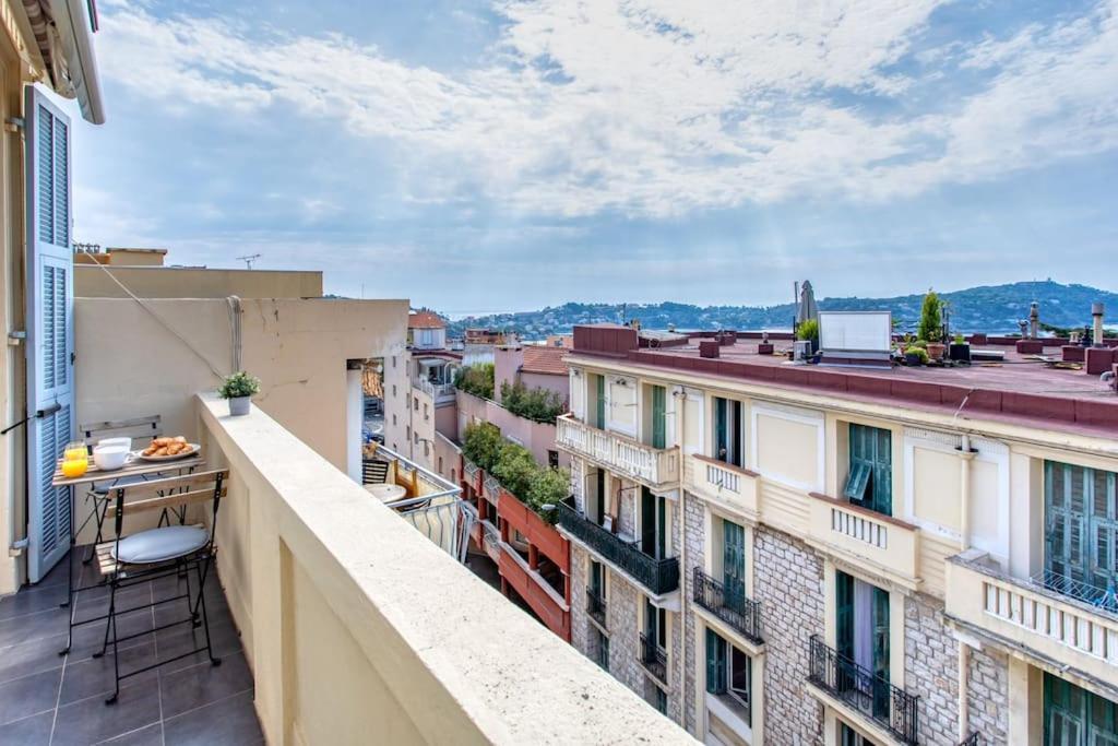 #24 Marie-Claire Suite Sea View/Balcony/Ac/5Min Port Villefranche-sur-Mer Exteriér fotografie